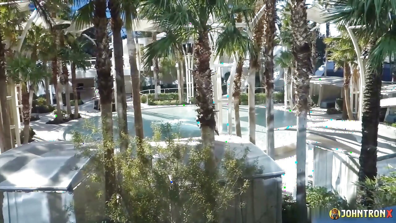Johntronx - Foxy Blonde Babe Fucked in Both Holes and Creampied in Las Vegas