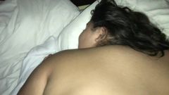 Prone anal with 19yr old Latina