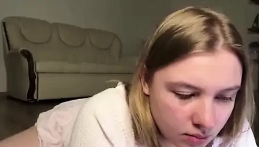 Ahegao with jucielussie and bouncing big natural tits