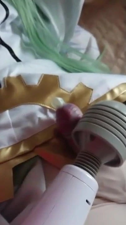 Kigurumi masturbate with vibrator 01