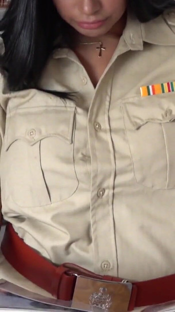 Iconic moment from "Police wali ne chor ko apne boobs se dhoodh pilaya aur choda"