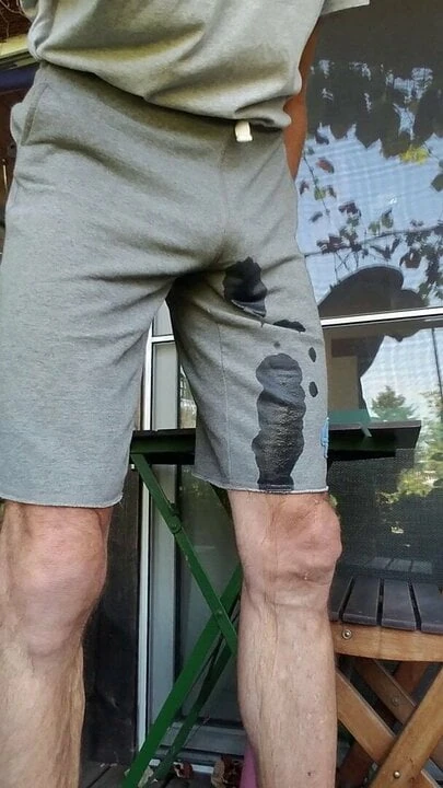 Piss in shorts near naighour is working