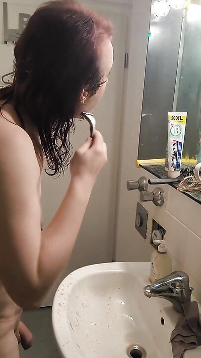 Shower, Shave, Dry off and Take Hormones