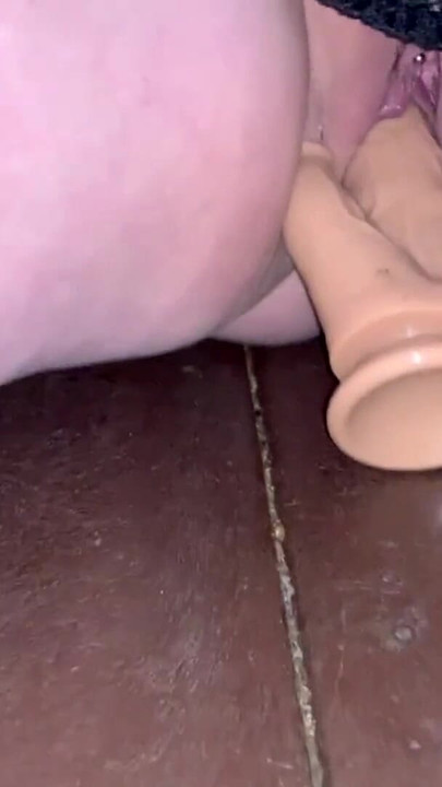 Emotional moment from "Fucked with dildo in public"