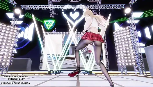 MMD I Ren - hintern - Ahri sexy Kpop Tanz Liga der Legenden hentai unzensiert 4K 60FPS