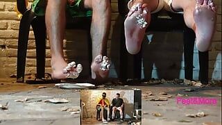 Robin Plays with Feet and Cream-full Version