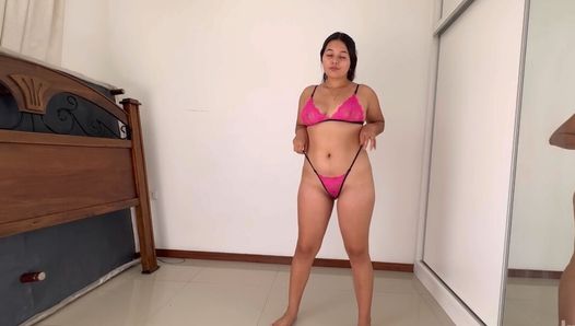 Sexy influenciadora pega na cam da web