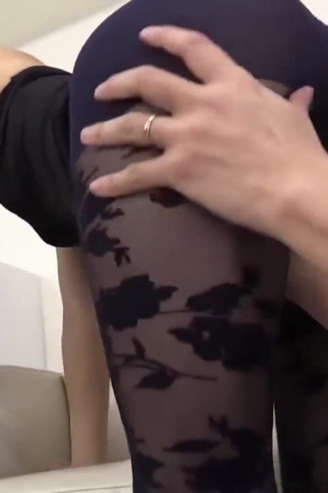Seductive Patterned Pantyhose Legs 6 - Hibiki Otsuki - Ep4