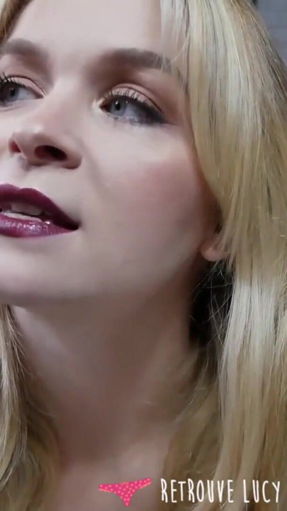 Vends-ta-culotte - Stunning French blonde dominatrix conditions you to be a good submissive slave | Clip 2