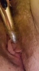Hairy milf bullet