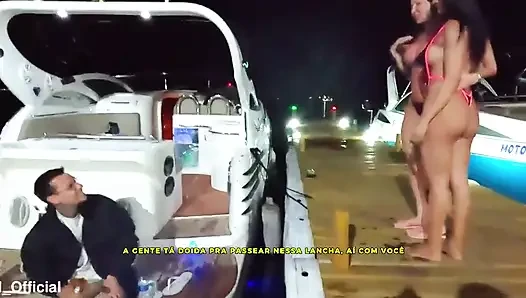 Perjalanan di kapalku bareng elisa sanches yang berakhir dengan seks liar, udah lama banget kita di lautan! - Lengkap di