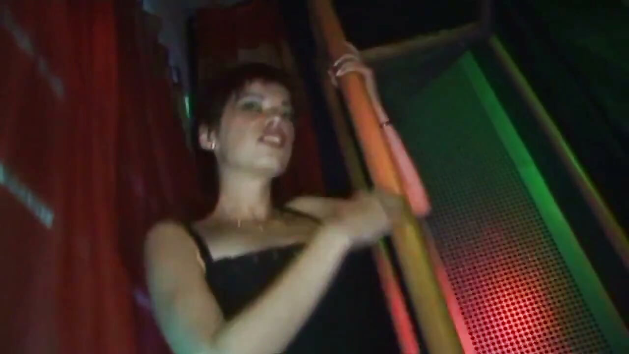 Mature Brunette MILF Takes Multiple Cocks Hard