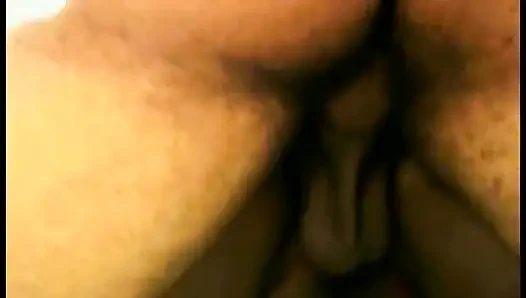 BBW slut sitting on this slim dude and rides without any regrets