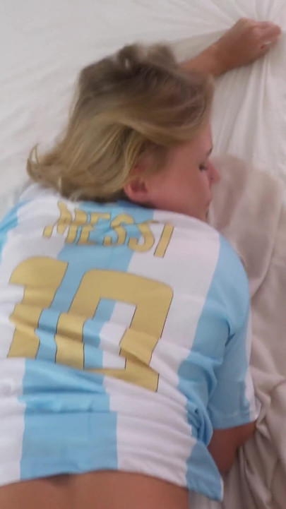 Score a Goal in Me Argentina Fan Punished for Messi’s Red Card Begging