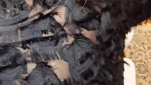 Beautiful Blonde Mature Wife Enjoys Sex in Stockings