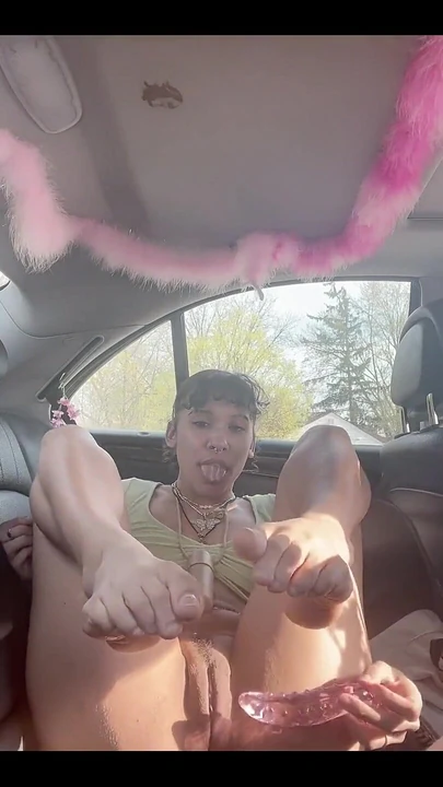 Playing with This Pussy in the Church Parking Lot