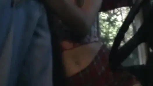 Blonde Babe Stretched Wide in Sloppy Bus Fuck Fest