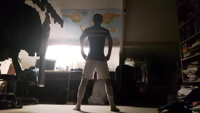 Ass shaking football twink