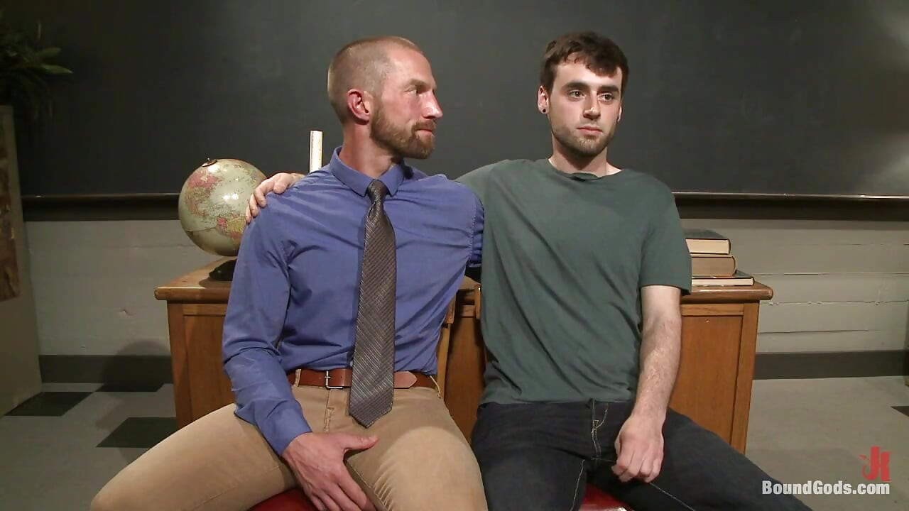 Horny professor beats, electrocutes, and fucks one of his students