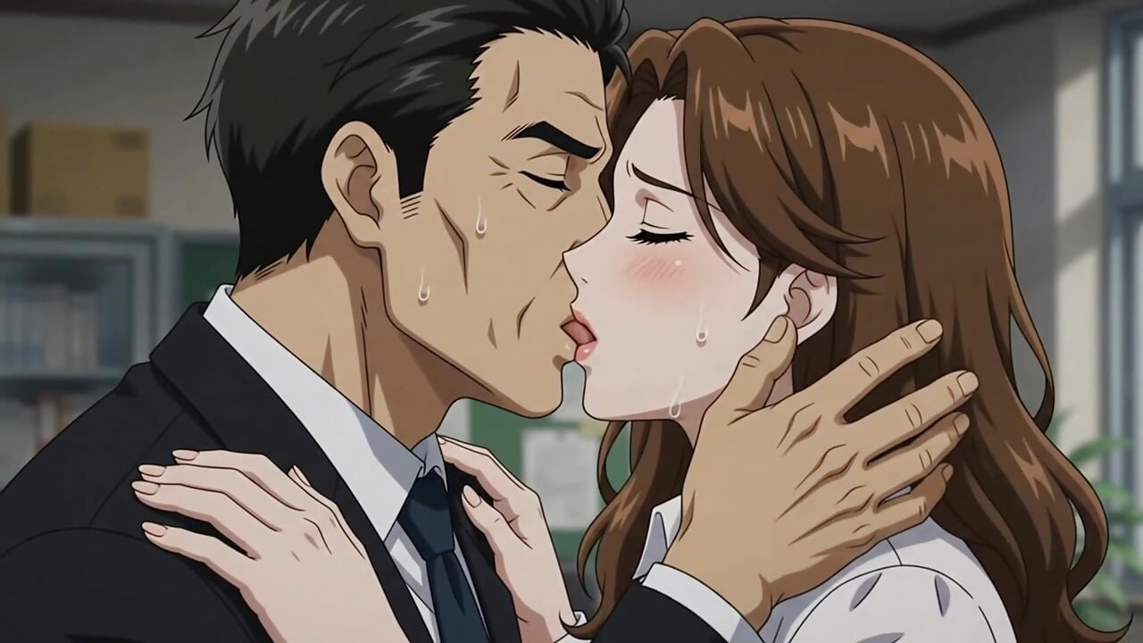 Principal seduce teacher and fuck her in the office Hentai