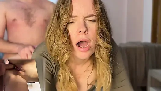 Fucking my stepsister close-up