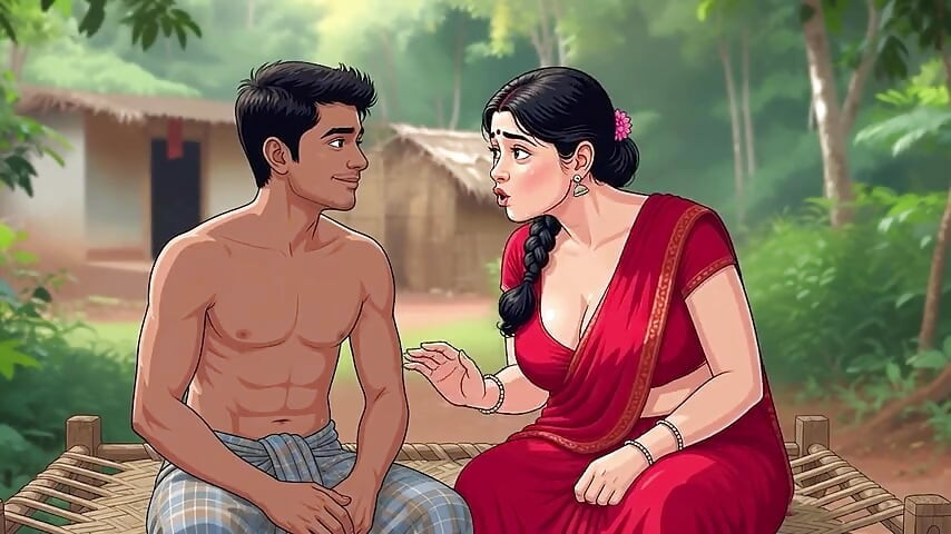 Lost in Forest & Fucked Horny Aunty