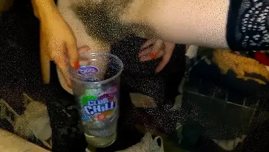 Lil mary sexy azz dientot habis-habisan bagian 1: adegan tap out/wet w/bonus