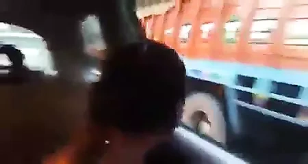 Desi Indian frustratedBhabhi’s stripped in running car