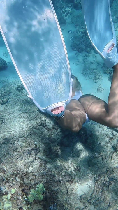 Big Ass Beauty Kayci Kaylani Nude Underwater Diving and Masturbation