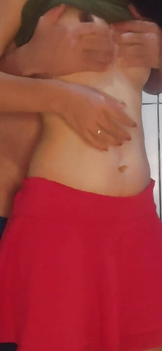 My BF was so perverted that he didn't even have time to take it out of my pussy