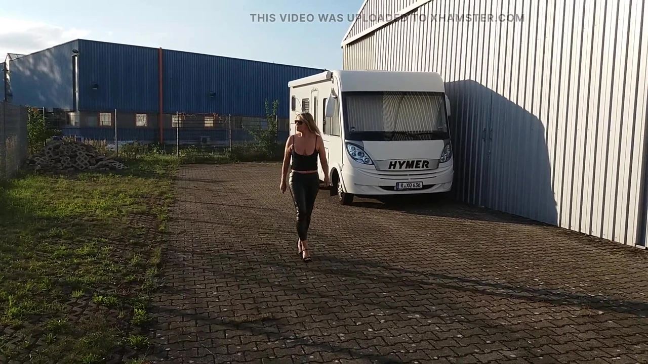 Mature Woman in Tight Black Leggins