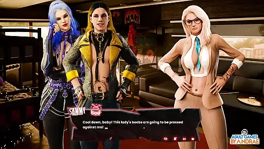 Секс, Грех и Рок-н-ролл, геймплей, часть 1 - Авария в ван, остановка мотеля и странное новое начало