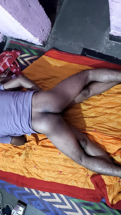 Indian Desi stepmom Lakshmi Babi gets by her stepson after a massage
