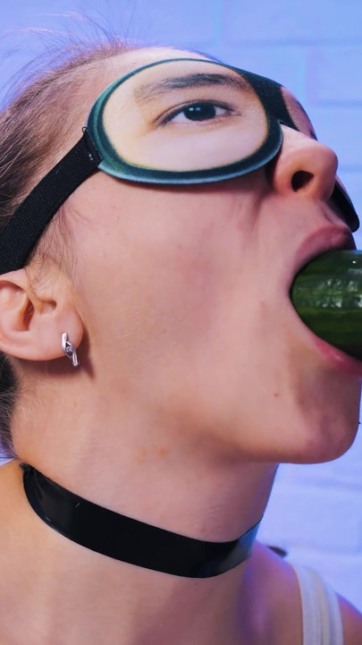 Captivating moment from "My Friend Tricked me with the TASTE GAME 2025.02.24 (My first FACEfuck)"