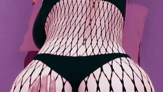 Hinata Hyouga with Naruto in POV Doggy