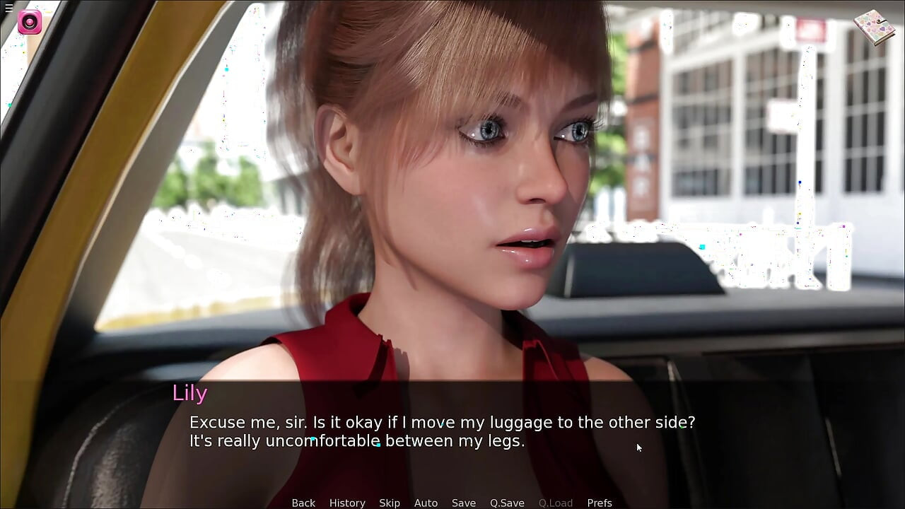 Sexy Girl Spreading Her Legs And Showing Panties To older Taxi Driver Guy
