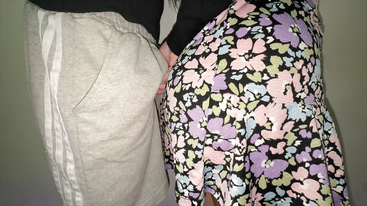 She Accidentally Touches a Stranger's Big Dick and They Have Sex Right There.