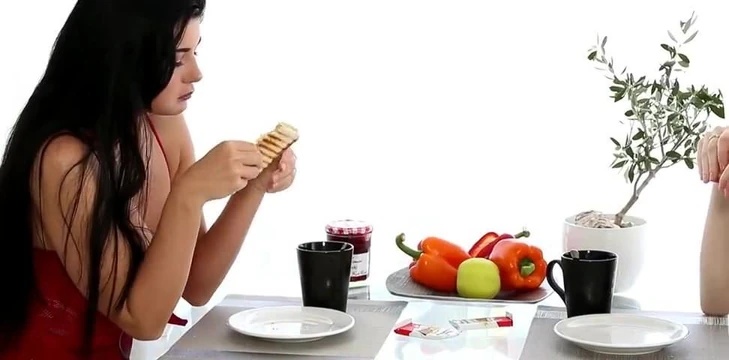 Daydreaming at breakfast