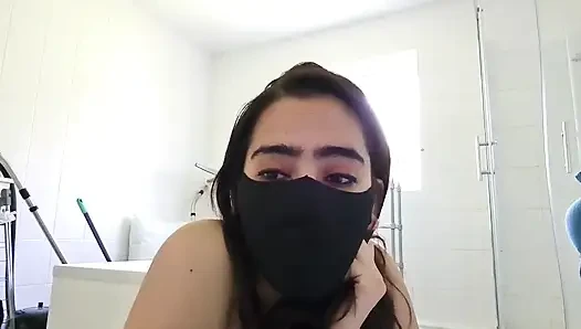 Bathroom Fun Sp Stand Nude Lush Sex English Talk Then Room Fun Dildo Ass Doggy Cow Girl Cum Show