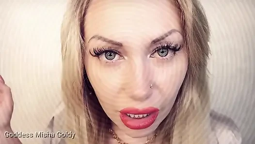 Dorongan ASMR yang menawan untuk membelai dan merokok dengan penolakan orgasme!