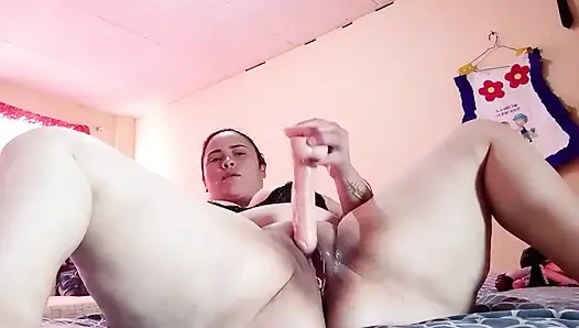 Masturbation With My Big Thick Penis That Leaves Me Wet Whenever I'm Alone