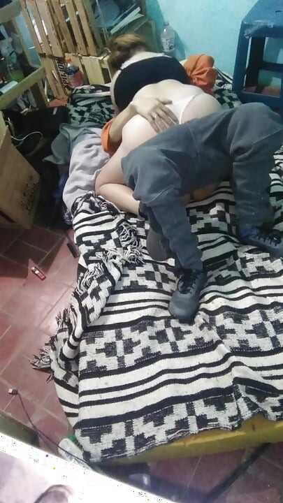 Girl with Montano Dress with the Mattress on the Floor