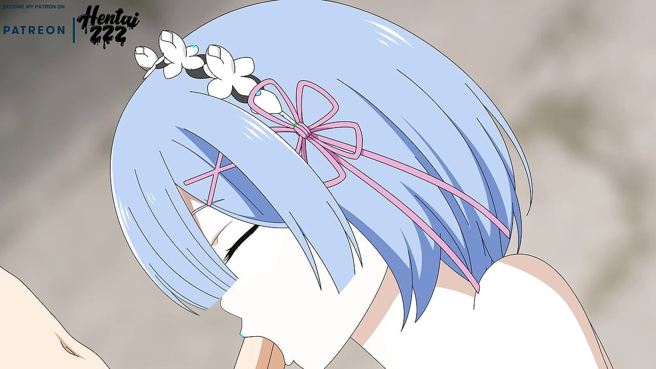 Rem POV 질싸 무수정 Re Zero 헨타이 애니메이션 오럴 후배위