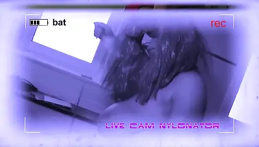 Nylon Girl Bound and Fucked Hard in Wild BDSM Session