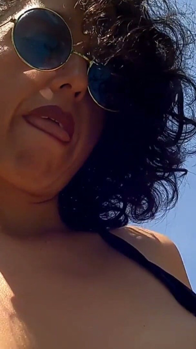 woman fucks man in the ass with strap-on in the pool ass sucking PEGGING | Clip 1