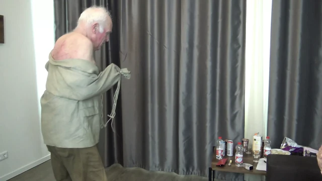 The dancing grandpa clown The sadistic home nurse's amusement object