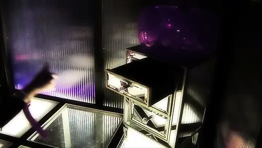 Salacious lezbiyen kadınlar yakın çekimde oyuncaklarla amlarını sikiyor