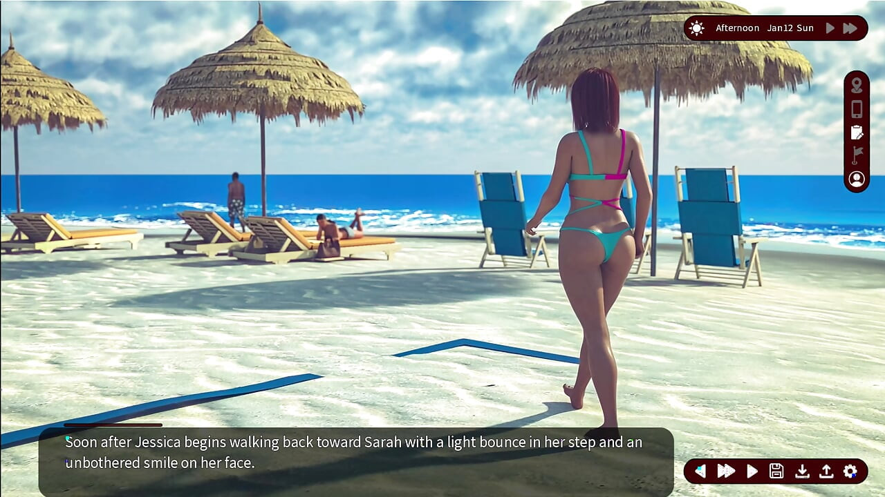 Whispers of Desire 8 Izašao na plažu i proveo nevjerojatno vrijeme
