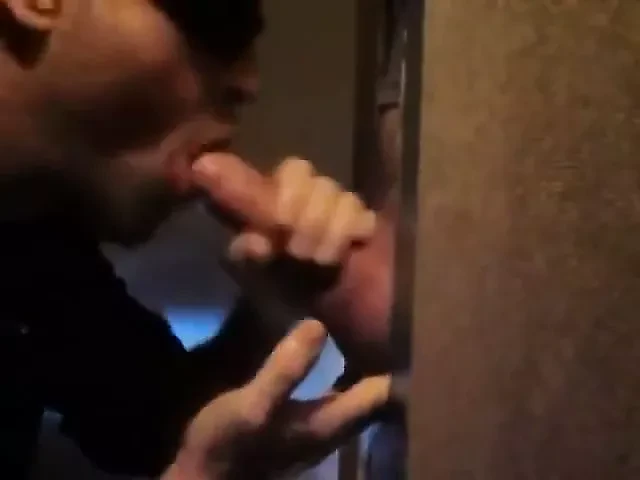 Guy swallows all the big cock cum at his homemade gh