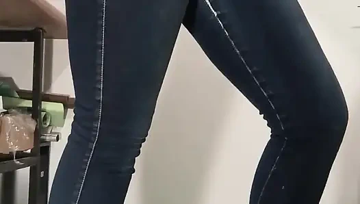 Modeling Worn Jeans